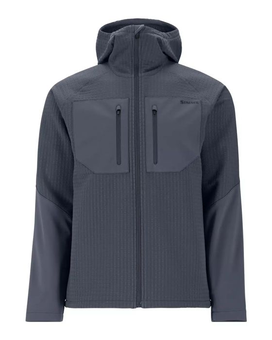 Рыболовная рубашка Simms Confluence Hoody ~ Selvedge