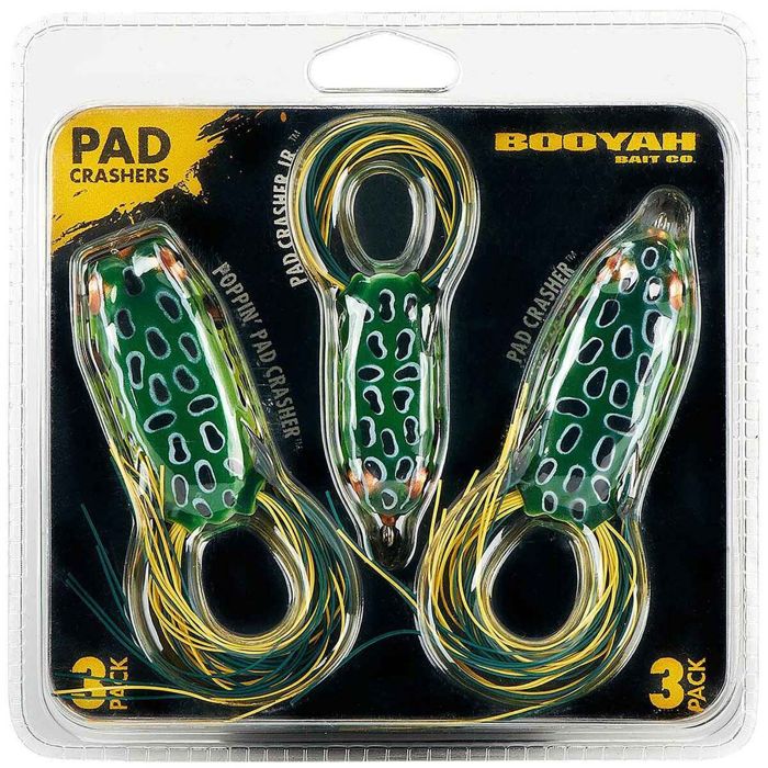 Силиконовая приманка Booyah Pad Crasher Soft Hollow Body Frog