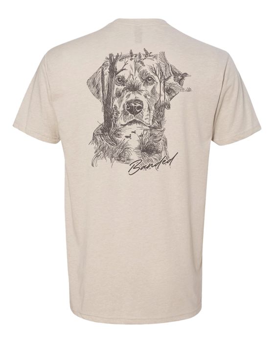 Рыболовная рубашка Banded Fall 25 Dog Short Sleeve Tee
