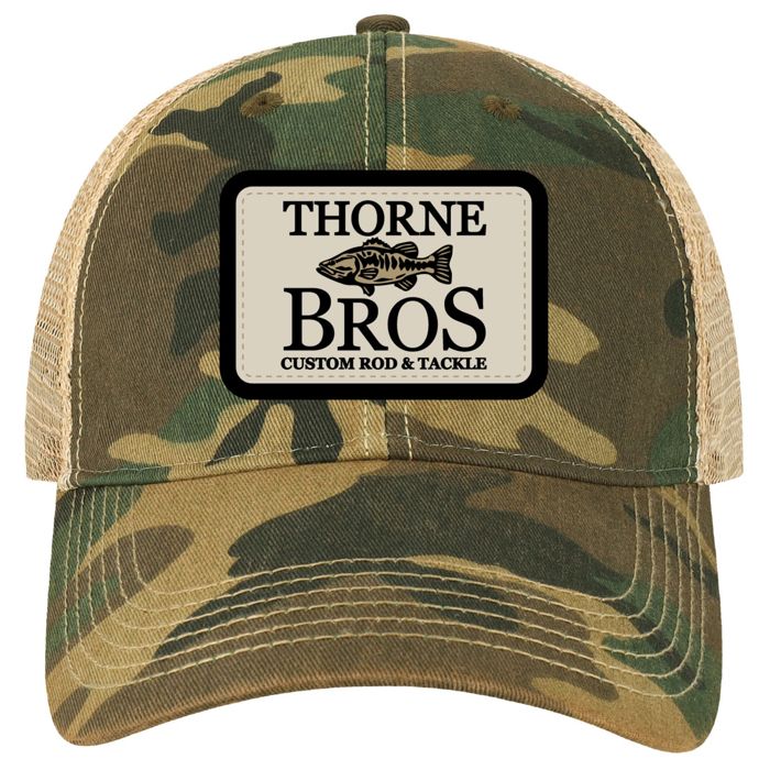 Головной убор Thorne Bros. Largemouth Old Favorite Legacy Trucker Hats - Camo