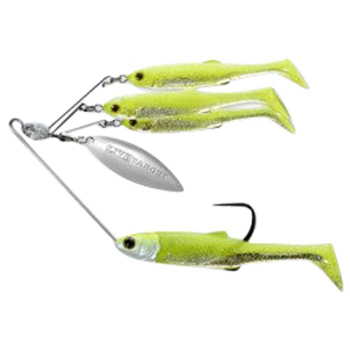 Оснастка-зонтик Live Target Baitball Spinner Rig Umbrella Rig - Chartreuse/Silver, 3/8 oz