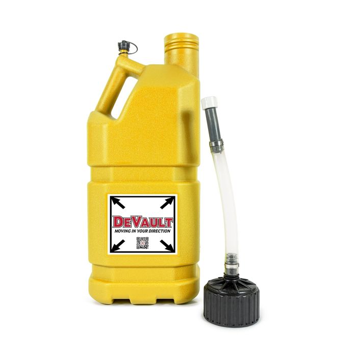 Канистра DeVault Enterprises Devault 5-Gallon Utility Jug, Yellow