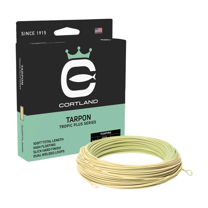 Нахлыстовый шнур Cortland Tropic Plus Tarpon Fly Line - Aqua Green / Sand / WF10F