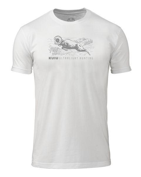 Рыболовная рубашка KUIU Ram T-Shirt | White