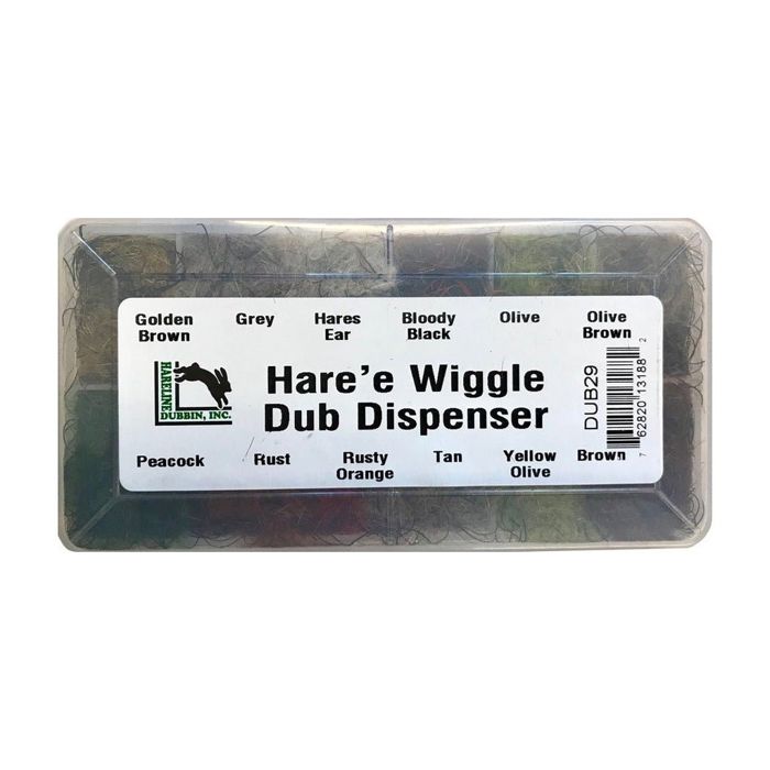 Материал для вязания мушек Hareline Hare'e Wiggle Dub Dubbing Dispenser