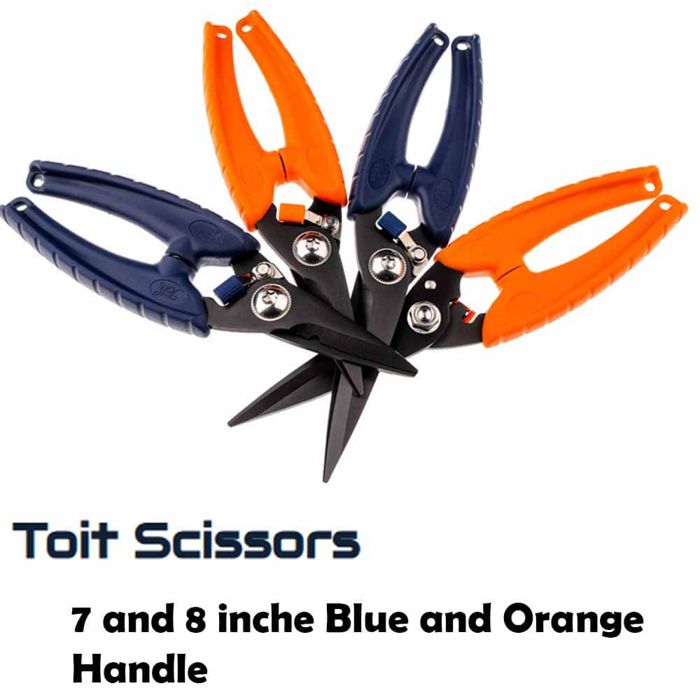 Плоскогубцы рыболова Toit Fishing Blue 8 Inch Scissors