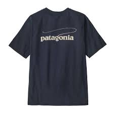 Рыболовная рубашка Patagonia Casting Logo Responsibili-Tee
