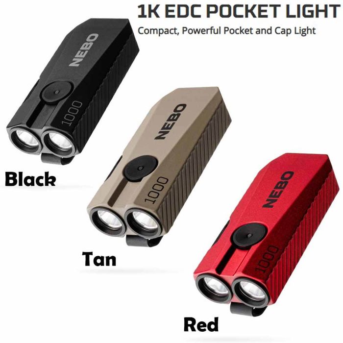Фонарь Nebo 1K EDC Pocket Light