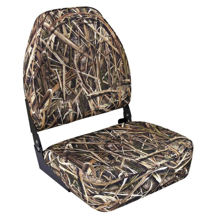 Лодочное сиденье Wise Seating Wise High Back Boat Seat - Mossy Oak Shadowgrass Blades