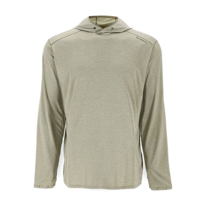 Рыболовная рубашка Simms M's Bugstopper SolarFlex Hoody - Loden Heather