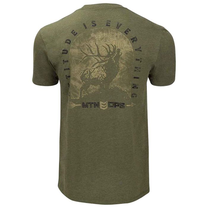 Рыболовная рубашка MTN OPS Men's Heritage Elk Short Sleeve Casual Shirt