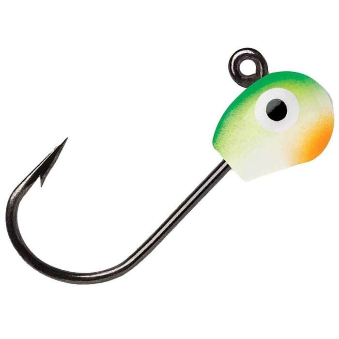 Зимняя приманка VMC TMJ Tungsten Mongo Ice Fishing Jig - Green Orange Glow, 1/32oz
