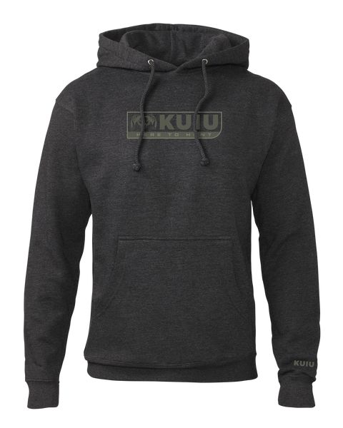 Рыболовная рубашка Outlet KUIU Here to Hunt Hoodie | Charcoal