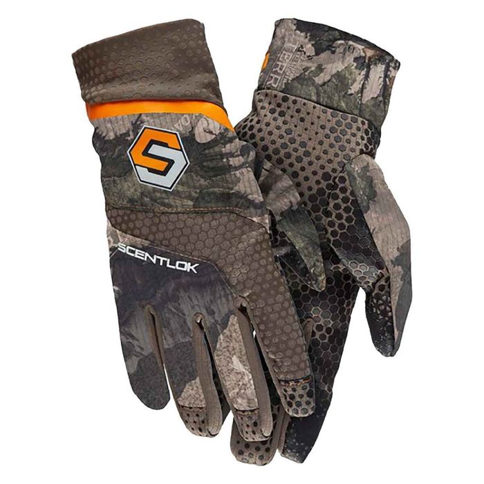 Перчатки ScentLok Men's Mossy Oak Terra Gila Lightweight Shooters Hunting Gloves