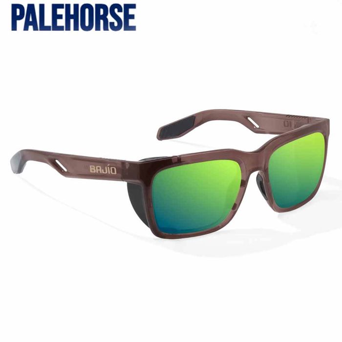 Поляризационные очки Bajio Palehorse Sunglasses - DARK BROWN GLASS / GREEN GLASS