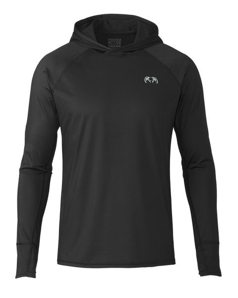 Рыболовная рубашка KUIU Gila LS Hoodie | Black