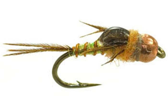 Мушки Umpqua Micro Mayfly Copper Bead Fly