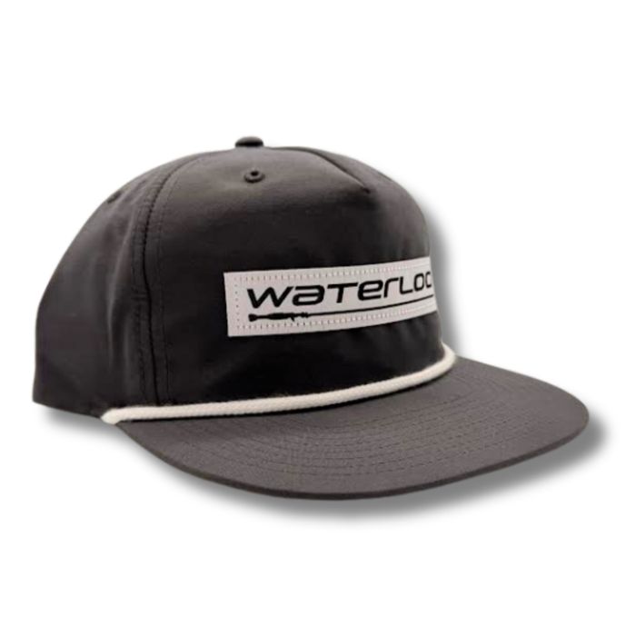 Головной убор Richardson Waterloo Charcoal and White Rope Cap - Performance Logo