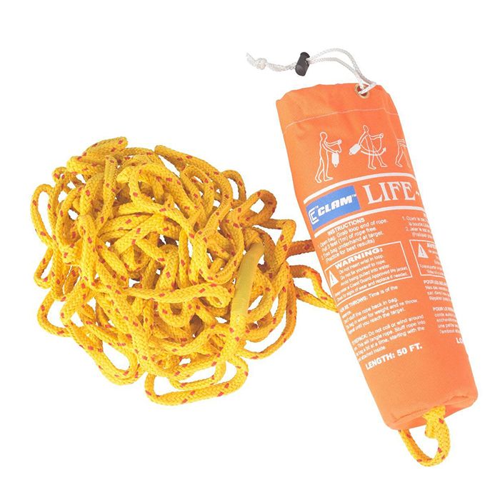 Снаряжение для выживания Clam Emergency Throw Rope - 9558