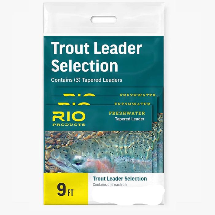 Поводковый материал Rio Powerflex Trout Leader Selection 9'