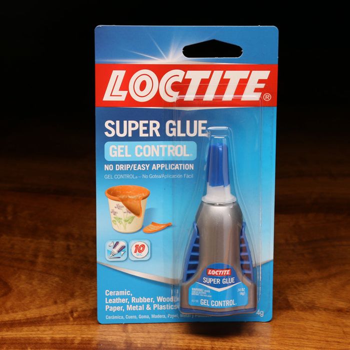 Клей J. Stockard Fly Fishing Super Glue Gel Control Grey Blue Bottle