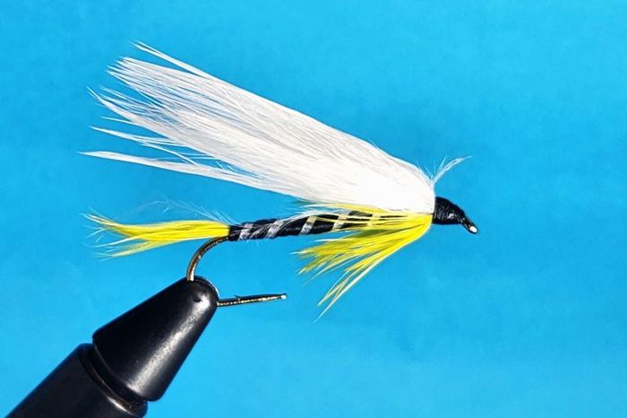Материал для вязания мушек Big Y Fly Co. Black Ghost Marabou