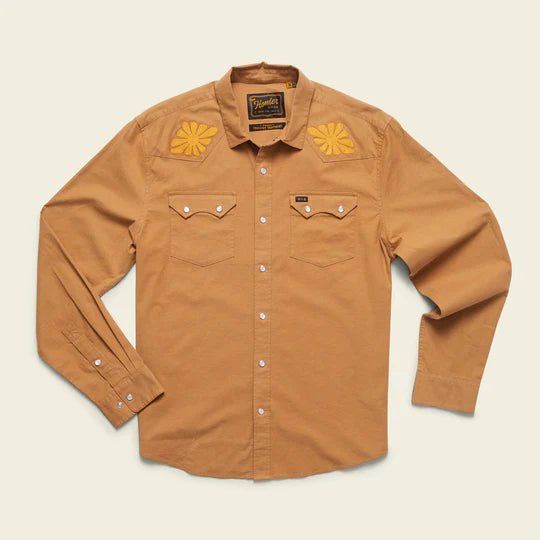 Рыболовная рубашка Howler Brothers Howler Bros - Crosscut Deluxe Snapshirt - Fawn: Deep Th