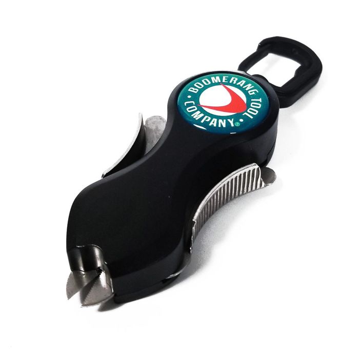 Кусачки для лески Boomerang Original Snip Braided Fishing Line Cutter Fishing Tool - Black