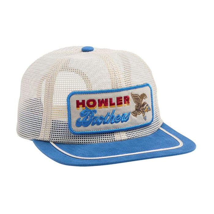 Головной убор Howler Brothers Osprey Prey Feedstore Unstructured Snapback Hat - Stone Blue
