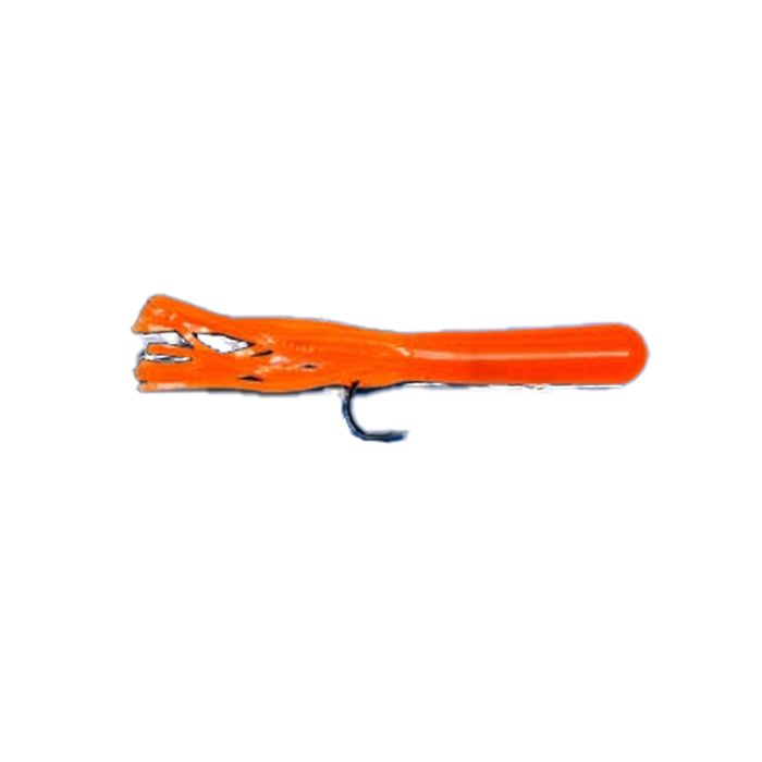 Зимняя приманка Kodiak Custom Fishing Tackle Tube Ice Fishing Jig - Orange, 1/2oz, 4in