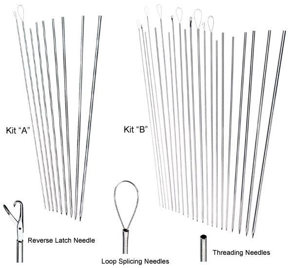 Плетёный шнур DaHo Threading and Splicing Needles for Braid and Dacron