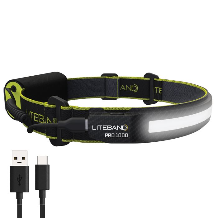 Фонарь Liteband PRO 1000 LED Headlamp, Carbon Fiber