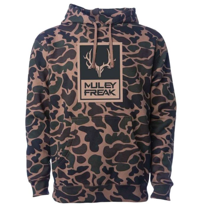 Рыболовная рубашка Muley Freak Men's Buck March Camo Casual Hoodie