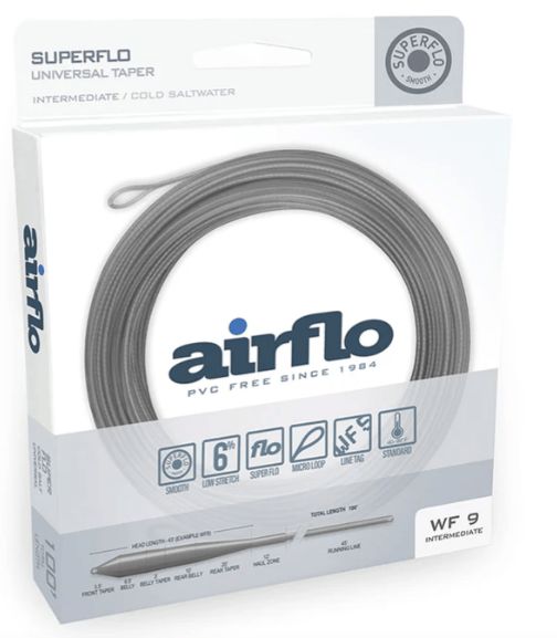 Нахлыстовый шнур Mayfly Outdoors Airflo Superflo Universal Cold Salt Intermediate Fly Line