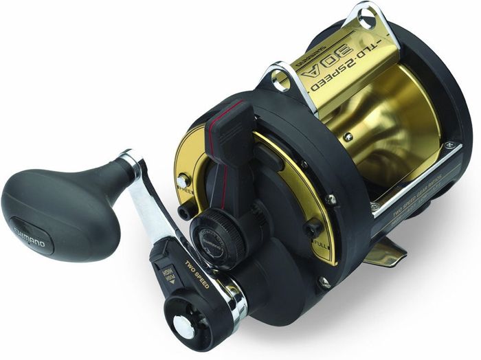 Морская мультипликаторная катушка Shimano TLD II Two-Speed Conventional Lever Drag Reels