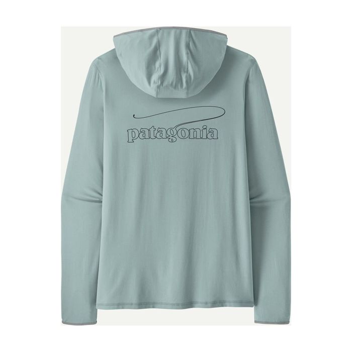 Термобельё Patagonia - Men's Tropic Comfort Natural Graphic Sun Hoody - Casting Logo: Ther