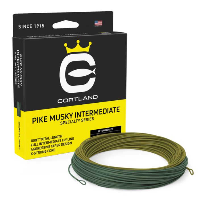 Нахлыстовый шнур Cortland Pike/Musky Intermediate Fly Line - WF10 Full Intermediate