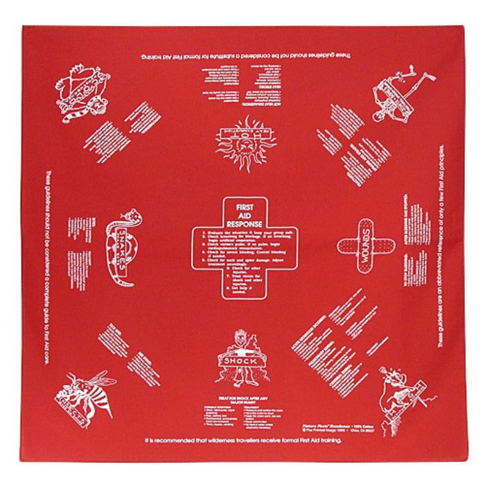 Снаряжение для выживания The Printed Image - Bandana - First Aid