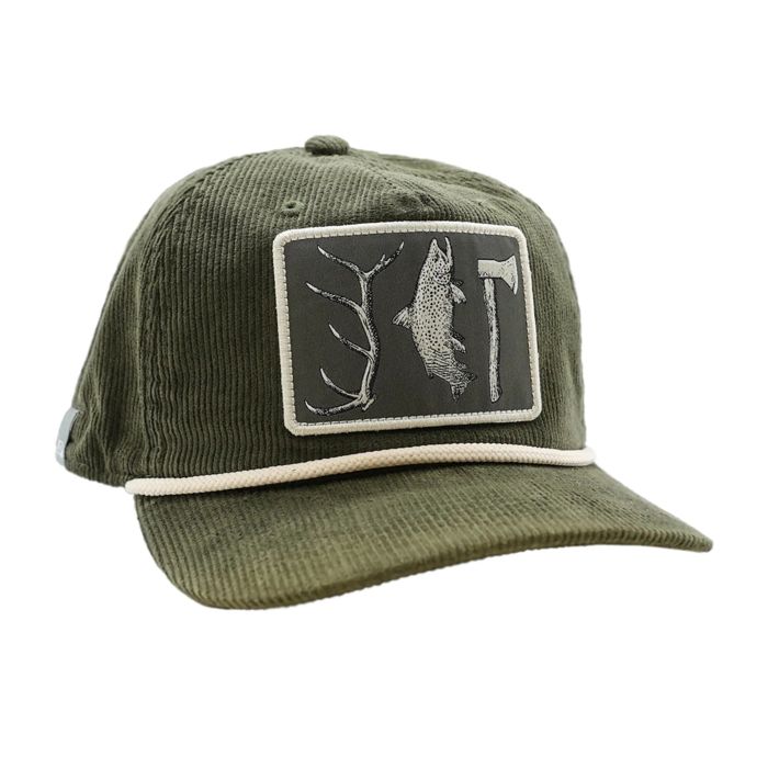 Головной убор Rep Your Water Hunt. Fish. Camp Artist Corduroy Edition Hat