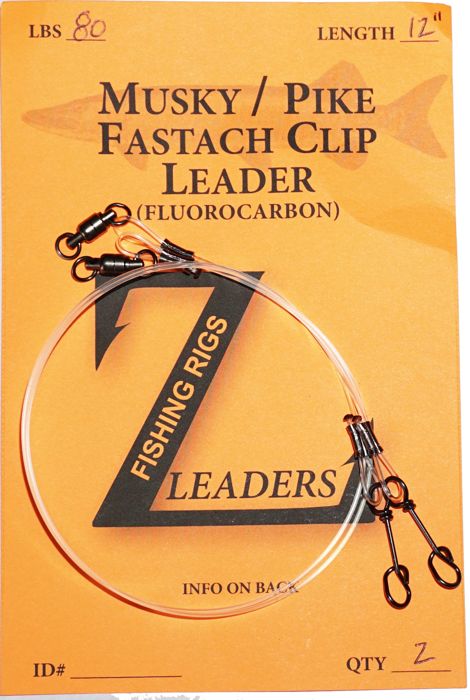 Флюорокарбоновая леска Z Leaders Fluorocarbon Musky Pike Leaders