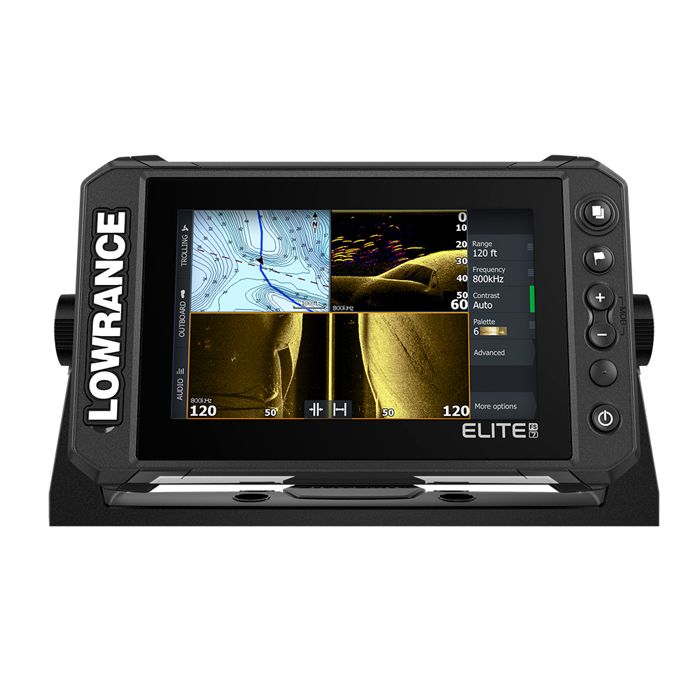 Картплоттер Lowrance Elite FS 7 Chartplotter/Fishfinder with HDI Transom Mount Transducer