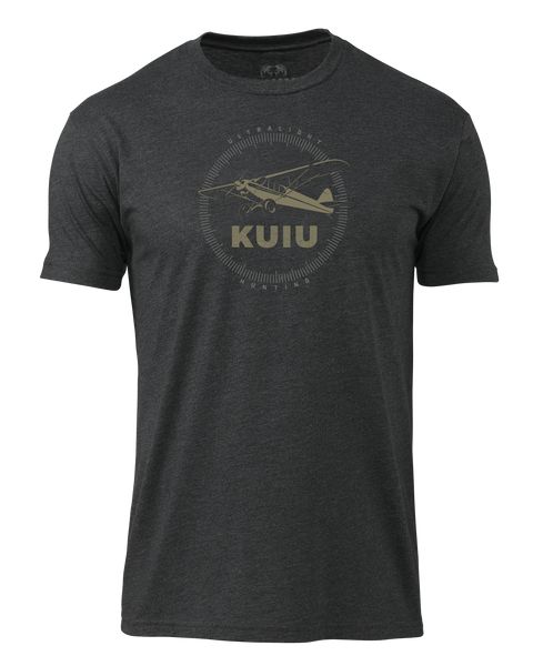 Рыболовная рубашка KUIU Super Cub Logo T-Shirt | Charcoal