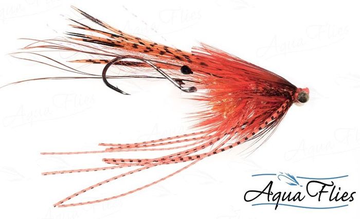 Мушки Aqua Flies Stu's PrawnTruder - Orange Fly