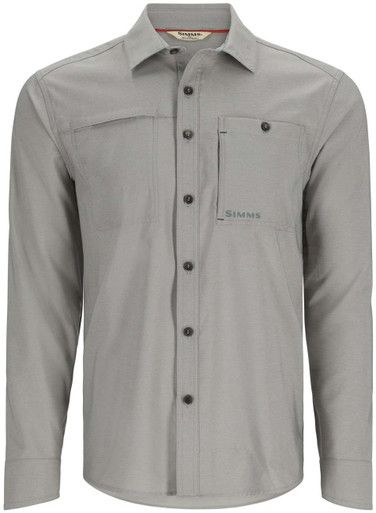 Simms Challenger Long Sleeve Shirt, Cinder, XX-Large