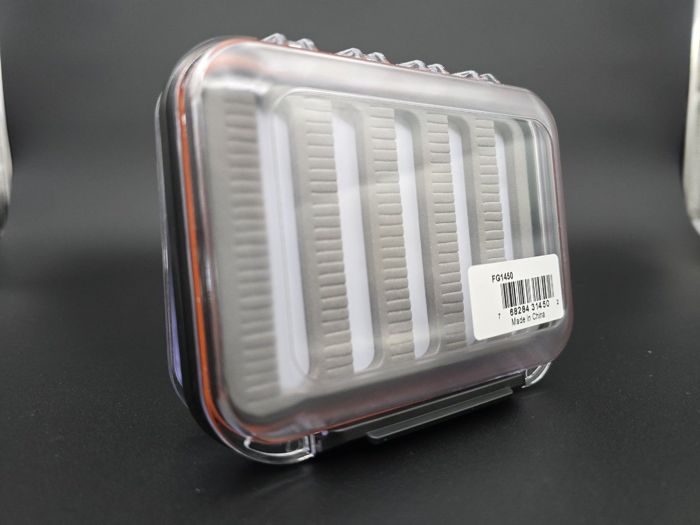 Коробка для мушек Gorge Fly Shop GFS Logo Fly Box - Medium Double Sided Waterproof w/ Slot
