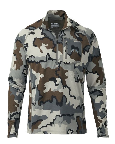 Термобельё KUIU PRO Merino 200 Zip-T | Vias
