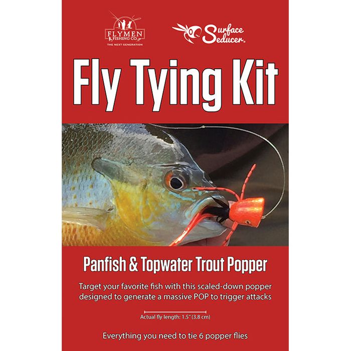 Набор для вязания мушек J. Stockard Fly Fishing Fly Tying Kits - Panfish & Topwater Trout