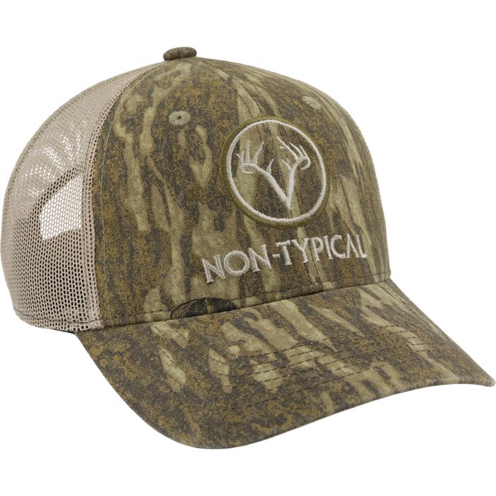 Охотничий камуфляж Non-Typical Mesh Back Cap - Mossy Oak Bottomland / One Size Fits Most