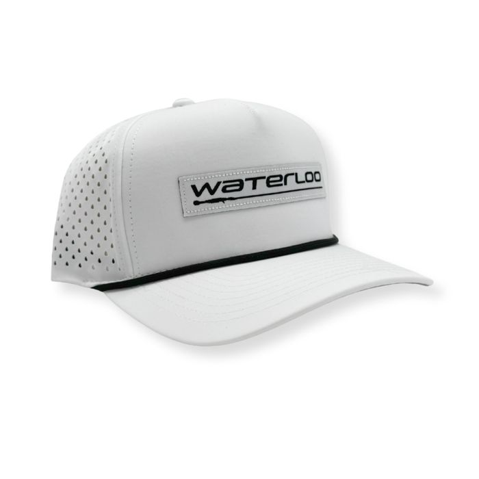 Головной убор Rhodes Headwear Waterloo White and Black Performance Rope Cap - Performance