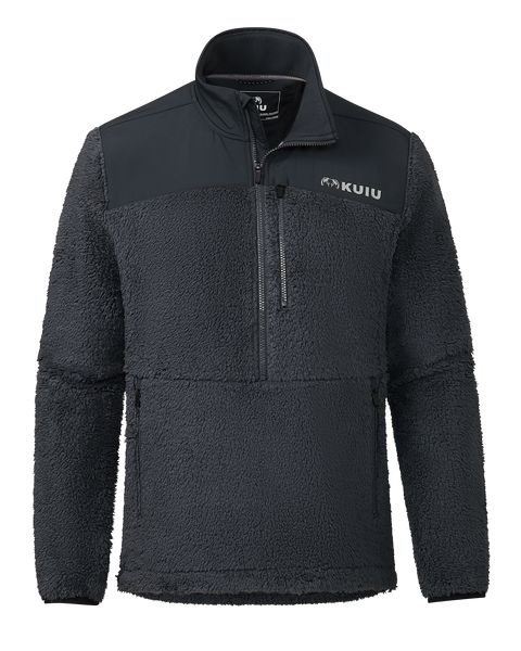 Рыболовная рубашка KUIU Sherpa Fleece Zip Pullover | Nightfall